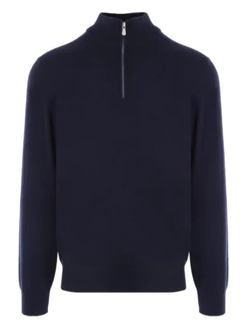 Brunello Cucinelli zip-fastening cashmere sweater