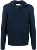 Pringle of Scotland fine knit zip neck sweater