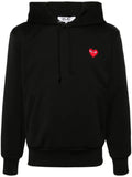 Comme Des Garçons Play heart-print pullover hoodie