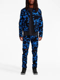 Purple Brand logo-print denim jacket