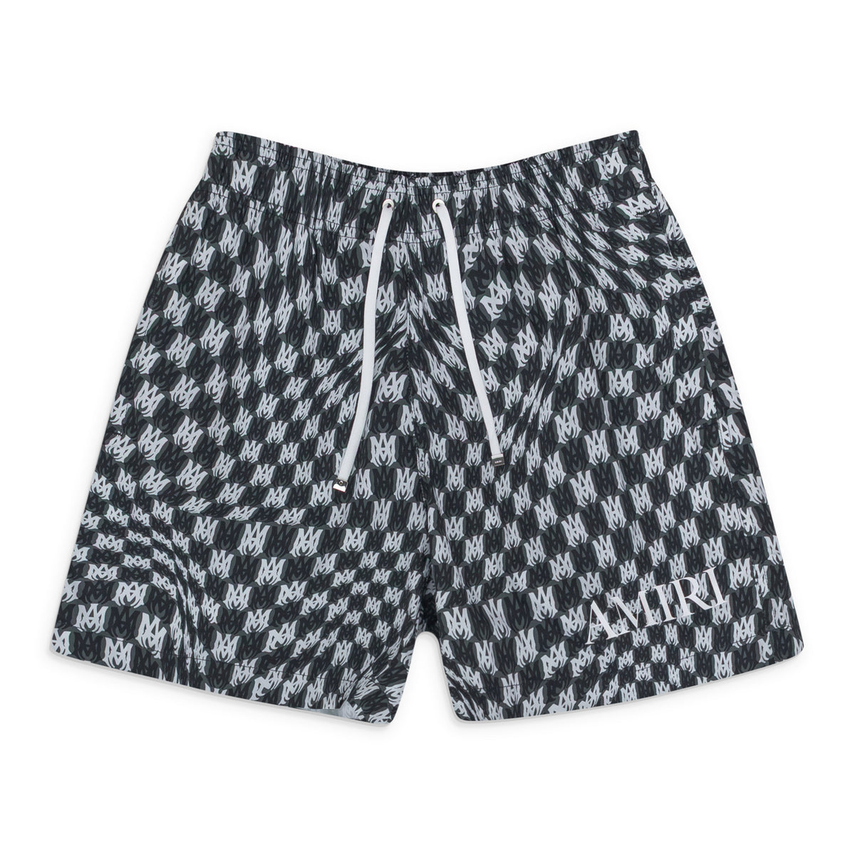 Black WAVY MA SWIM TRUNK