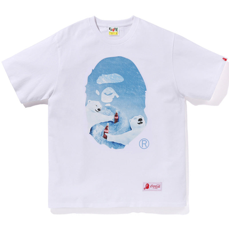 BAPE x Coca-Cola Photo Ape Head Men's T-Shirt - Black
