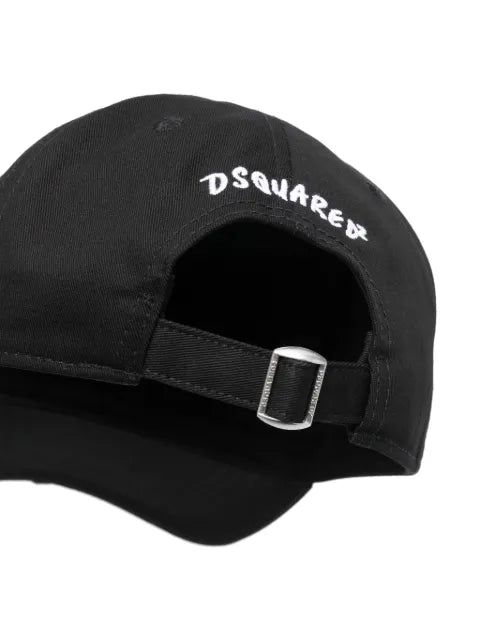 DSQUARED2 slogan-print baseball cap