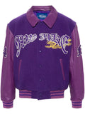 Awake NY Varsity felted bomber jacket