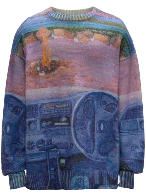JW Anderson printed jumper