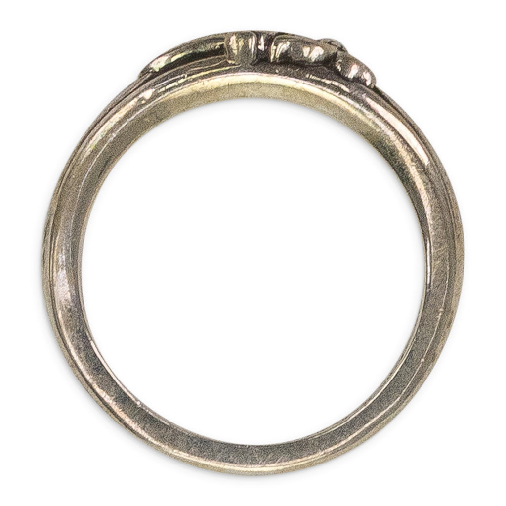 SILVER BABY DAGGER RING