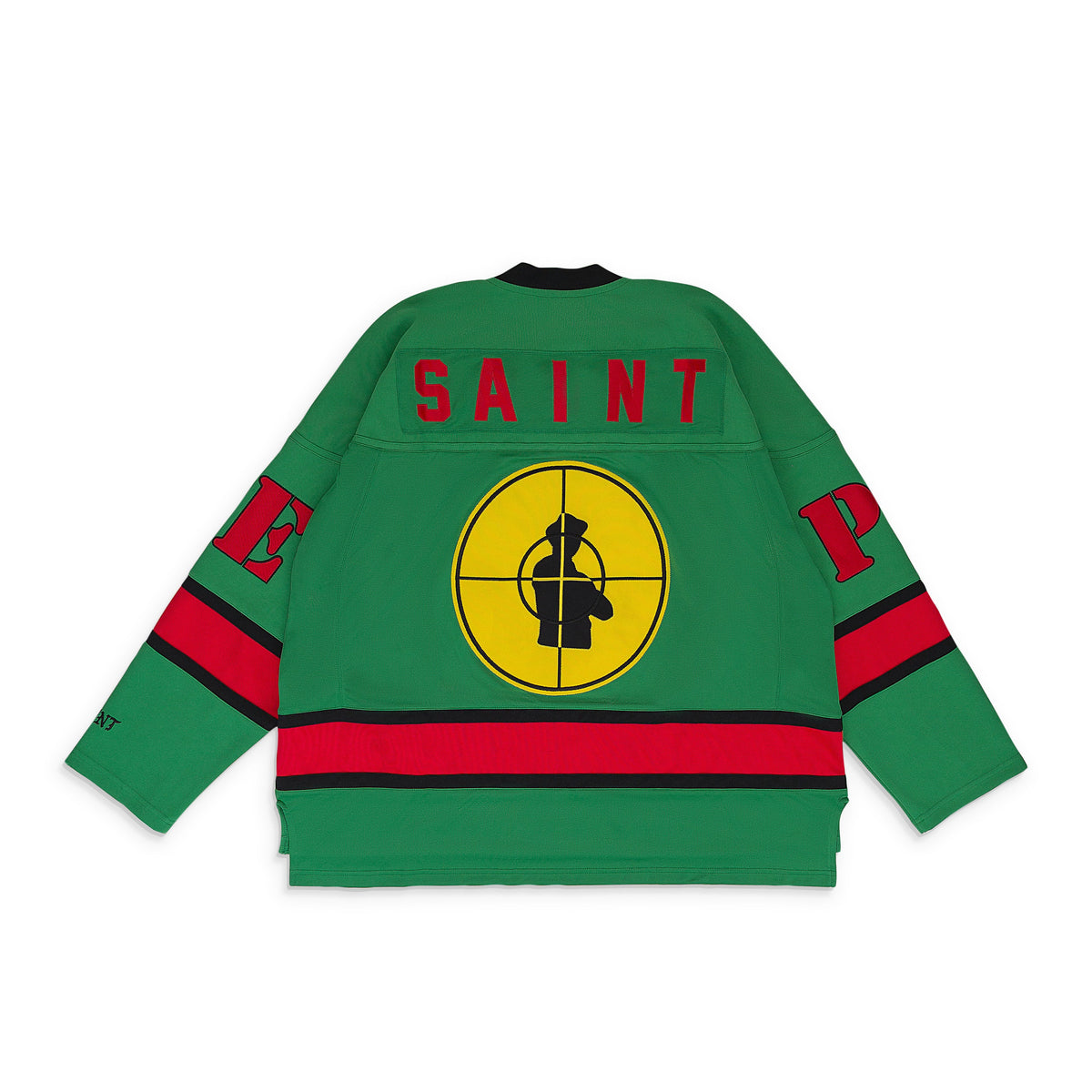 GREEN PUBLIC ENEMY GAME SWEATSHIRT