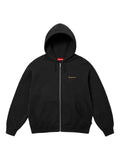 Supreme crest zip-up "SS 25 - Black" hoodie