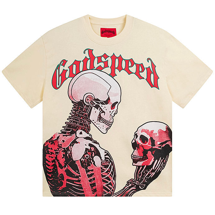 GODSPEED Mankind vs AI Graphic T-Shirt