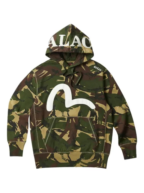 Palace x Evisu Seagull hoodie