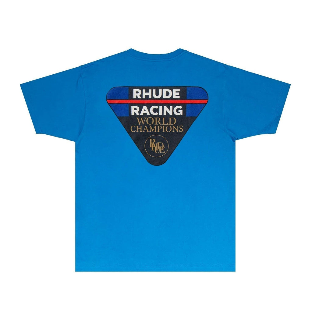 Rhude T-shirts Printed Trendy Pure Cotton