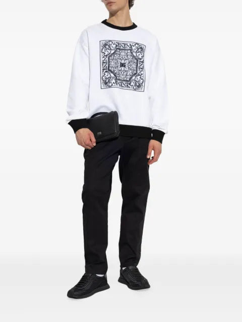 Dolce & Gabbana baroque-print sweatshirt