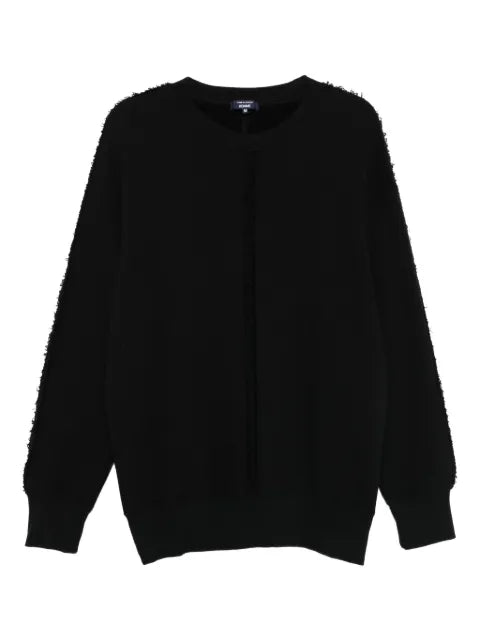 Comme des Garçons Homme frayed-edge sweatshirt