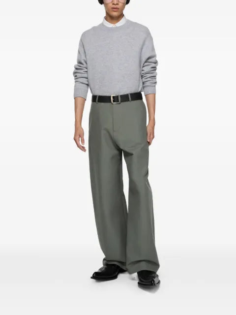 Acne Studios cashmere sweater in cold grey mélange