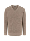 Boggi Milano ribbed V-neck sweater