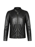 Dolce & Gabbana zip-up leather jacket