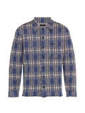 AllSaints Solmar check-pattern knitted cardigan
