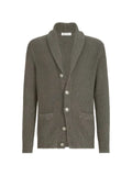 Brunello Cucinelli malfilé-cotton English-rib cardigan