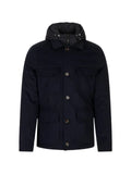 Moorer hooded multi-pocket jacket