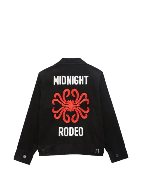 MIDNIGHT RODEO  corduroy embroidered jacket
