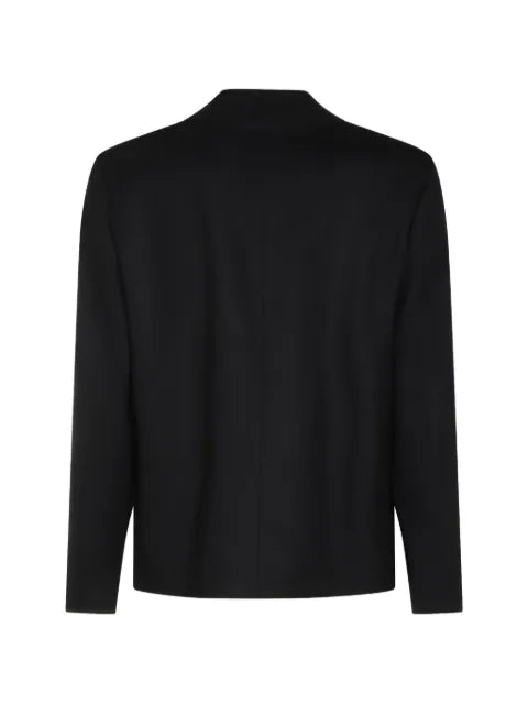 Lardini notch-lapel button-up blazer