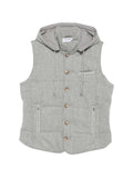 Gran Sasso quilted hooded gilet