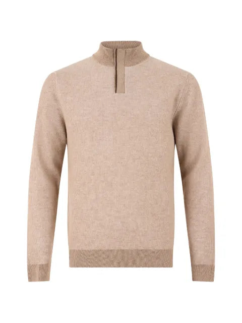 slowear high-neck knitted sweater