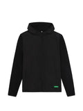 FLÂNEUR Badge Technical panelled zip-up jacket