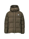 Emporio Armani logo-plaque padded jacket