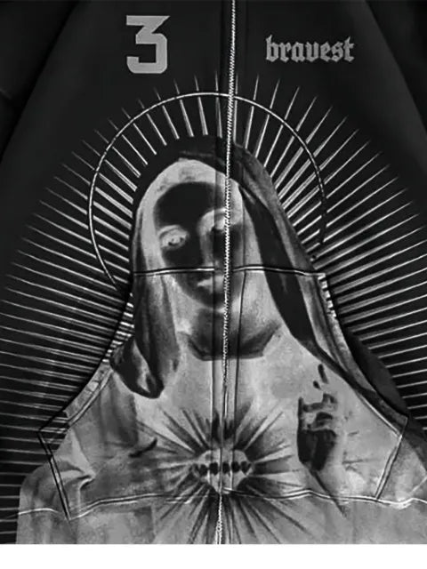 Bravest Studios Mary graphic-print hoodie