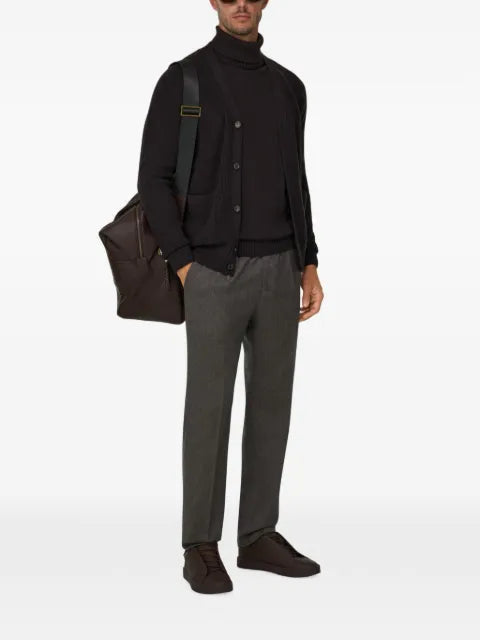 Boggi Milano cardigan in extrafine merino wool