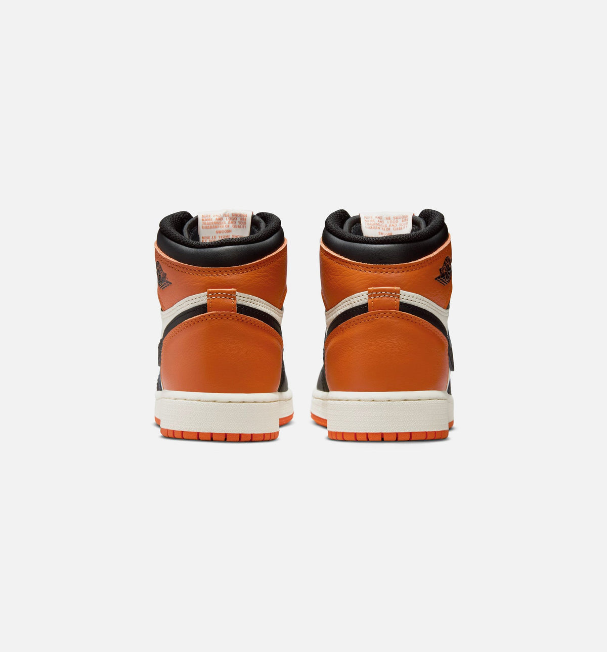 Air Jordan 1 Retro High OG Shattered Backboard | Grade School Lifestyle Shoe | Black/Sail/Starfish