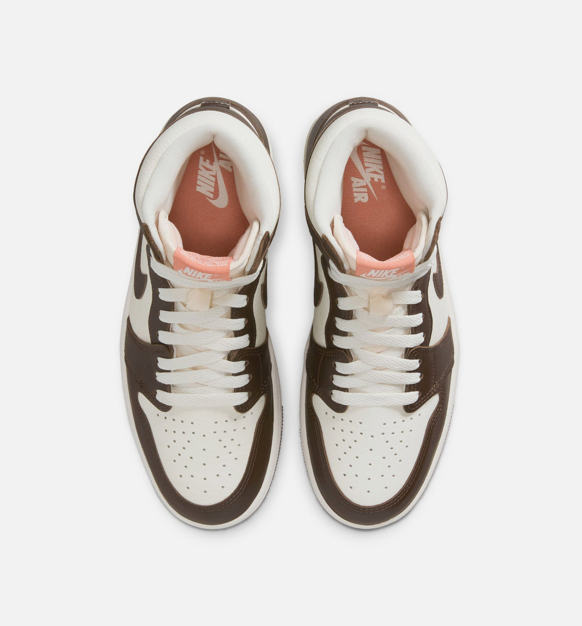 Air Jordan 1 Retro High OG Women's Lifestyle Shoes - Baroque Brown/Light Madder Root/Sail