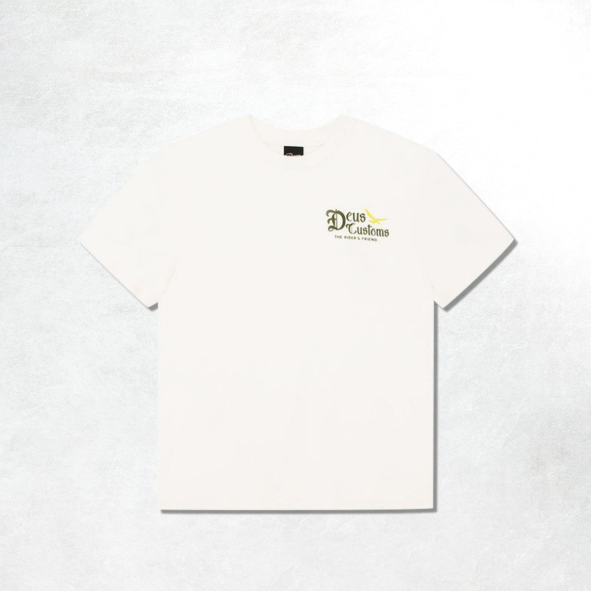 Deus Beep-Beep Tee: Dirty White