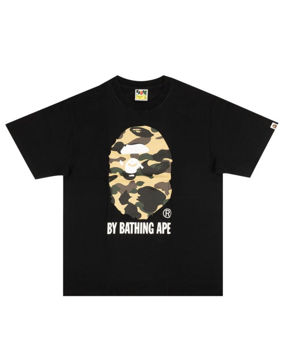 Bape Camo Big Ape Head T-Shirt Black
