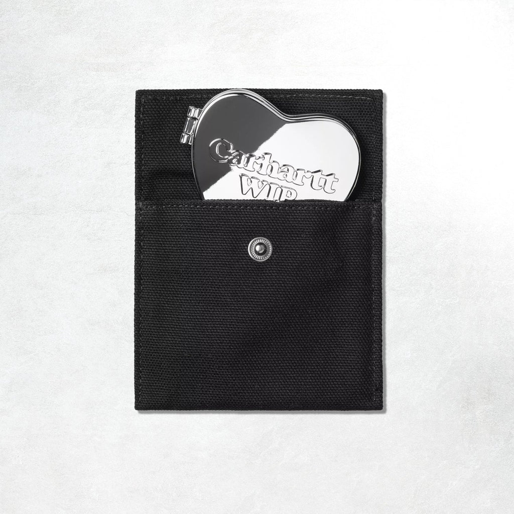 Carhartt WIP Heart Pocket Mirror: Silver