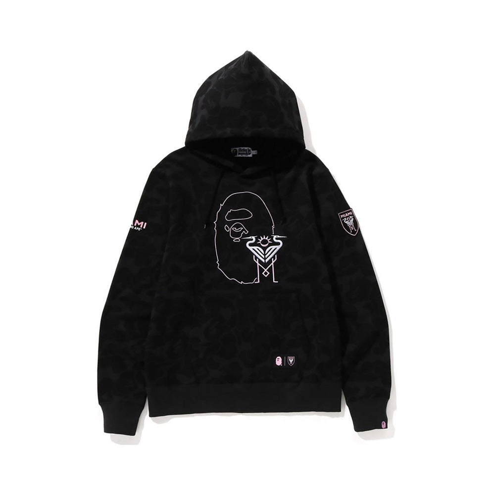 BAPE Shark Camo Print Full Zip Embroidery Streetwear Hoodie Unisex