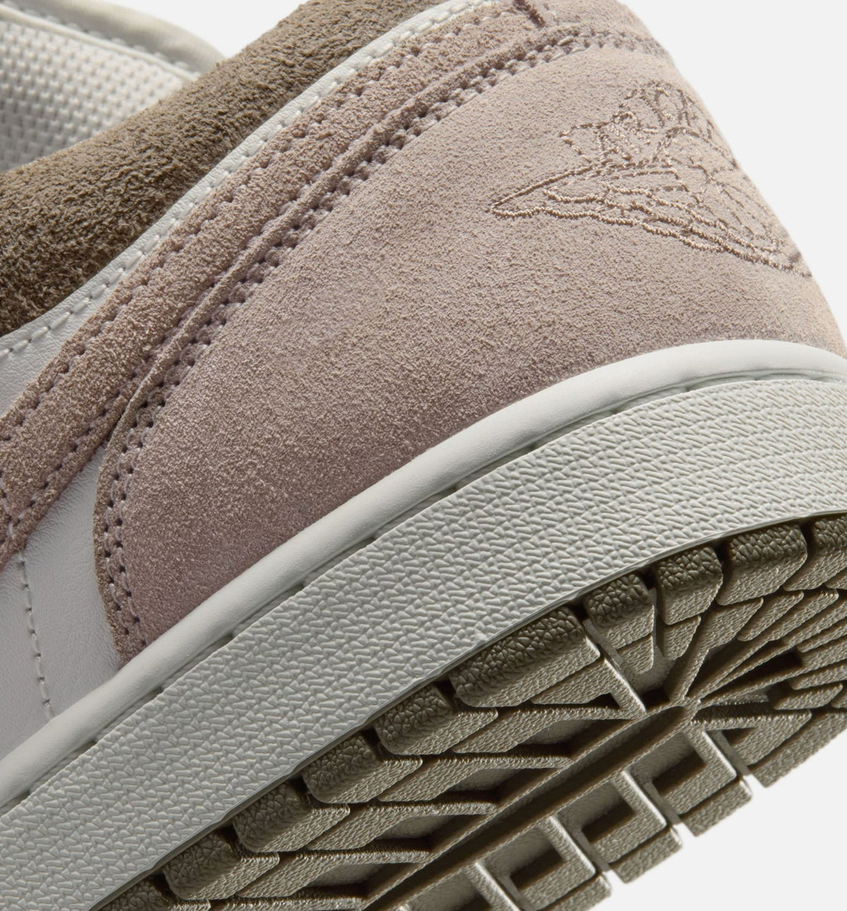 Air Jordan 1 Low Men's Lifestyle Shoes - Olive Grey