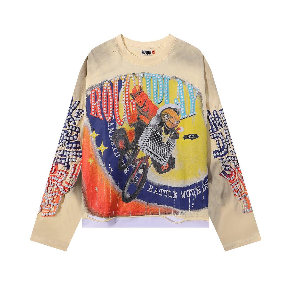Rough Play E.T Graphic Long-Sleeve T-Shirt
