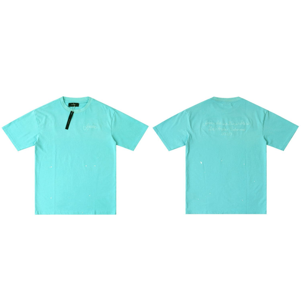 AMIRI Design Studio Paint-Splatter T-Shirt