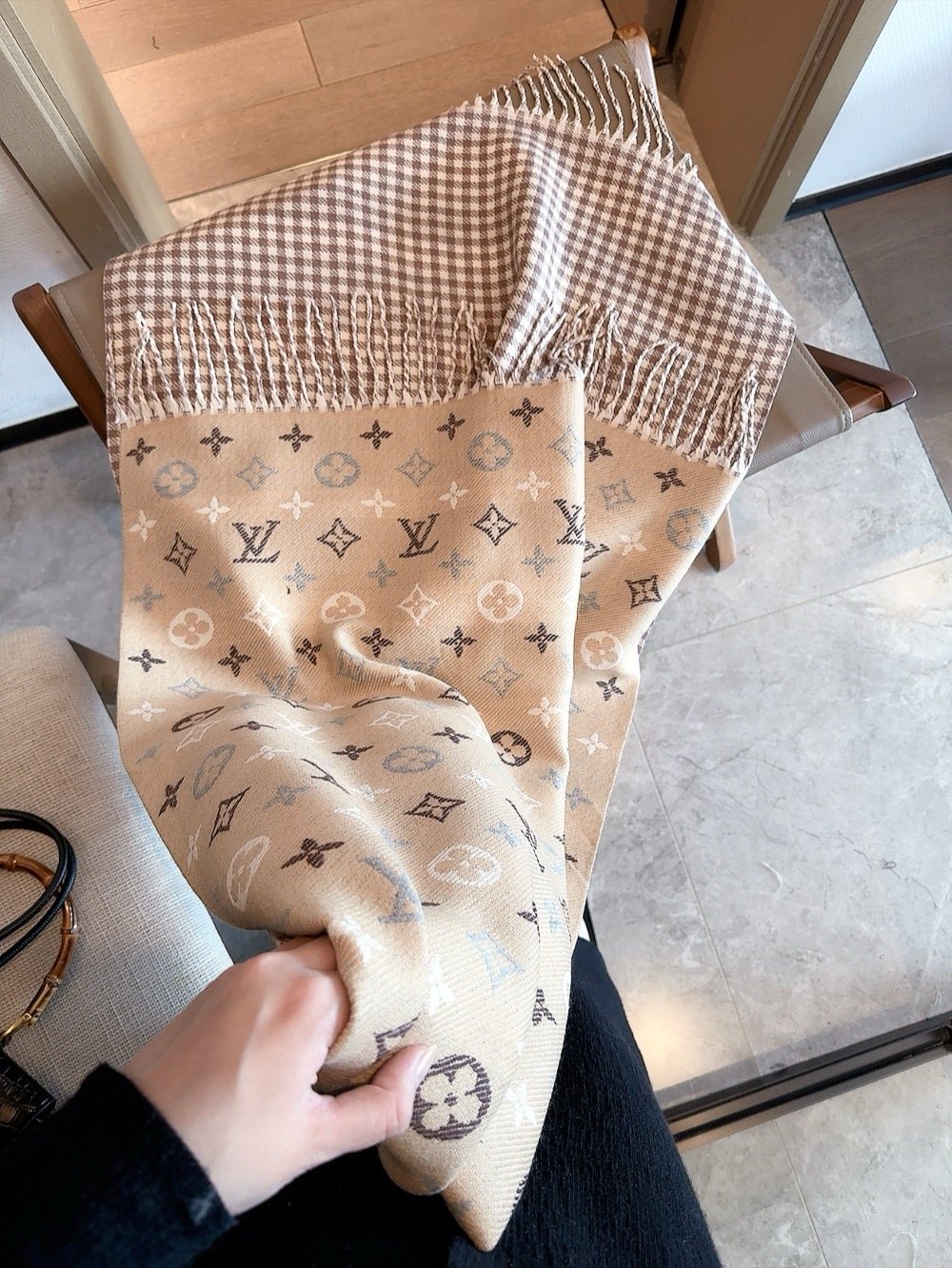 Louis Vuitton Reversible Monogram Scarf