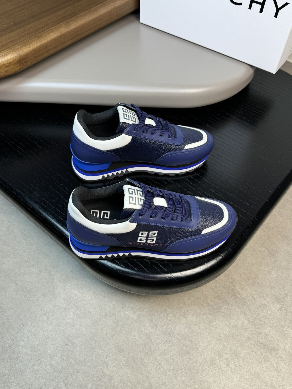 Givenchy Paneled Low-Top Sneakers