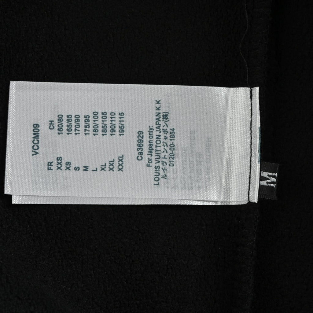 Louis Vuitton LV 25FW Cuff 1878 Crewneck Sweatshirt - Black